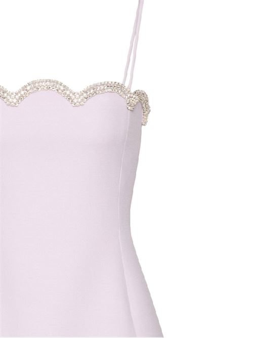 Light pink crepe dress Valentino PAP | 5B3VA9551CFZHS